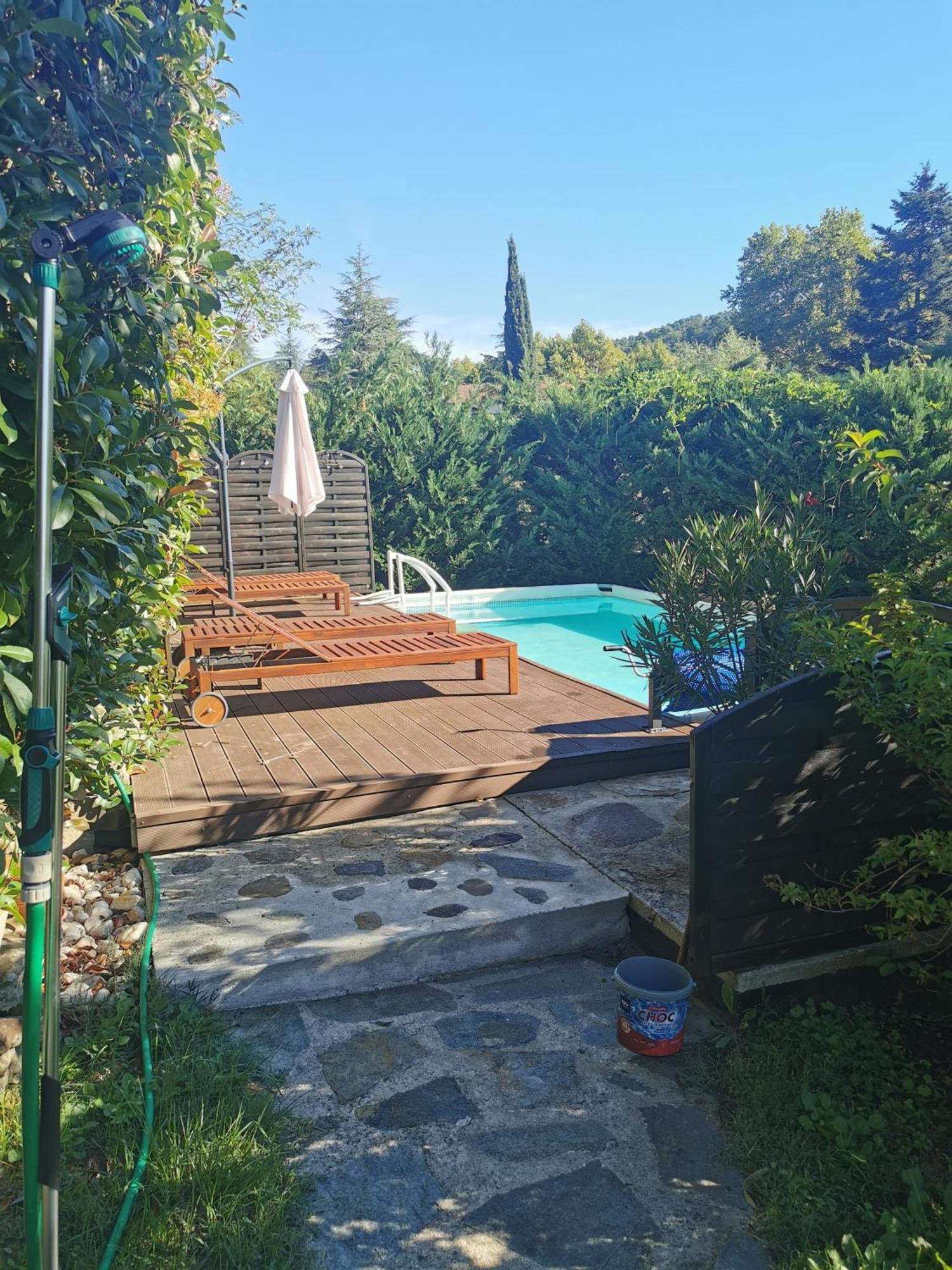 Mes Maisons Gardoises, Two Gites Sleeping 13 With Two Private Pools, Kids Room, Laundry, Disco, Free Wifi, Linen And Dog'S Are Welcome Gagnières Eksteriør billede